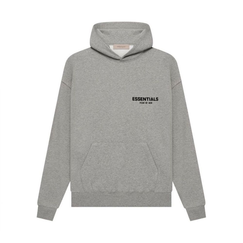 NEW Fear of God Essentials Hoodie 'Dark Oatmeal'
